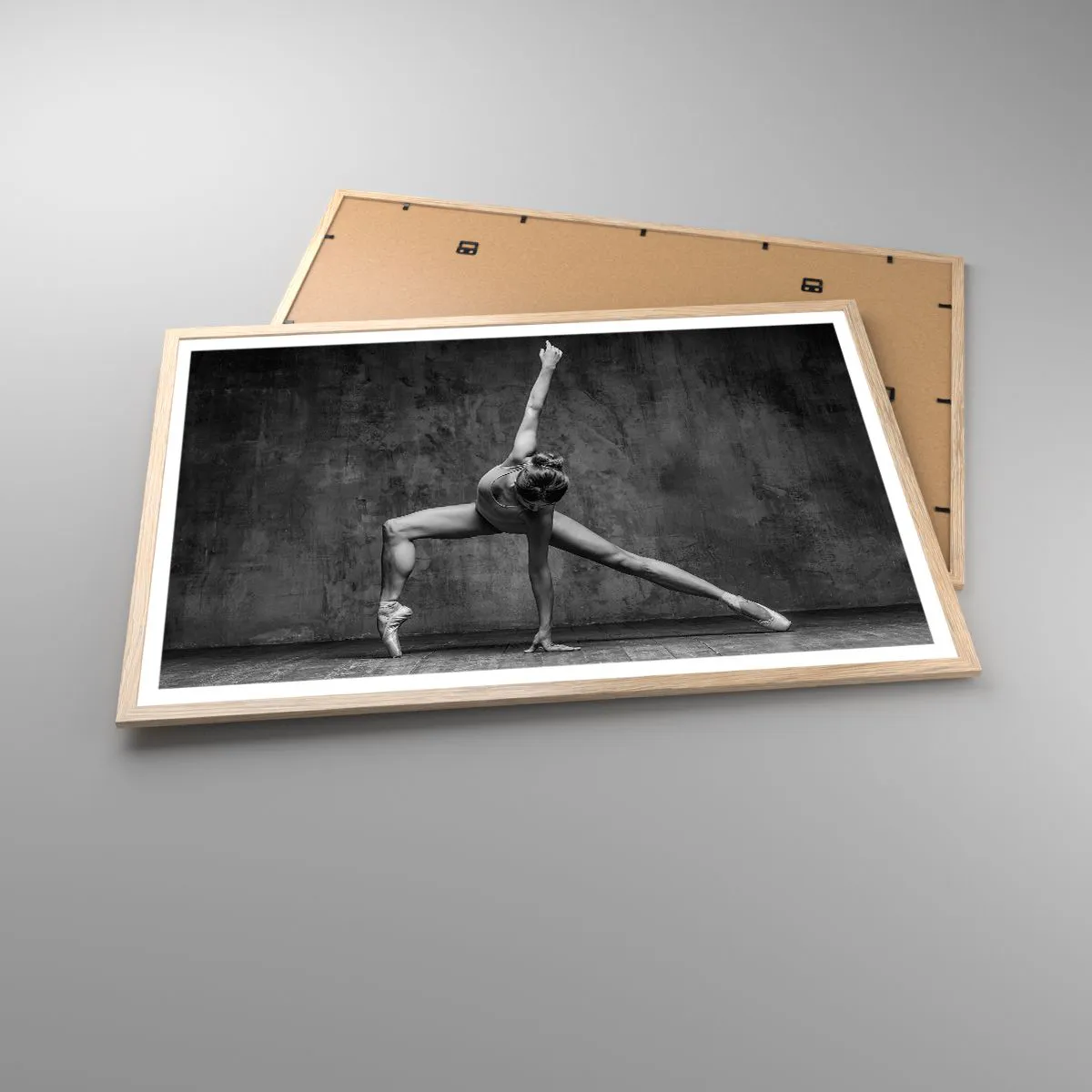 Affisch i ram av ljusek - Balansens ideal - 91x61 cm