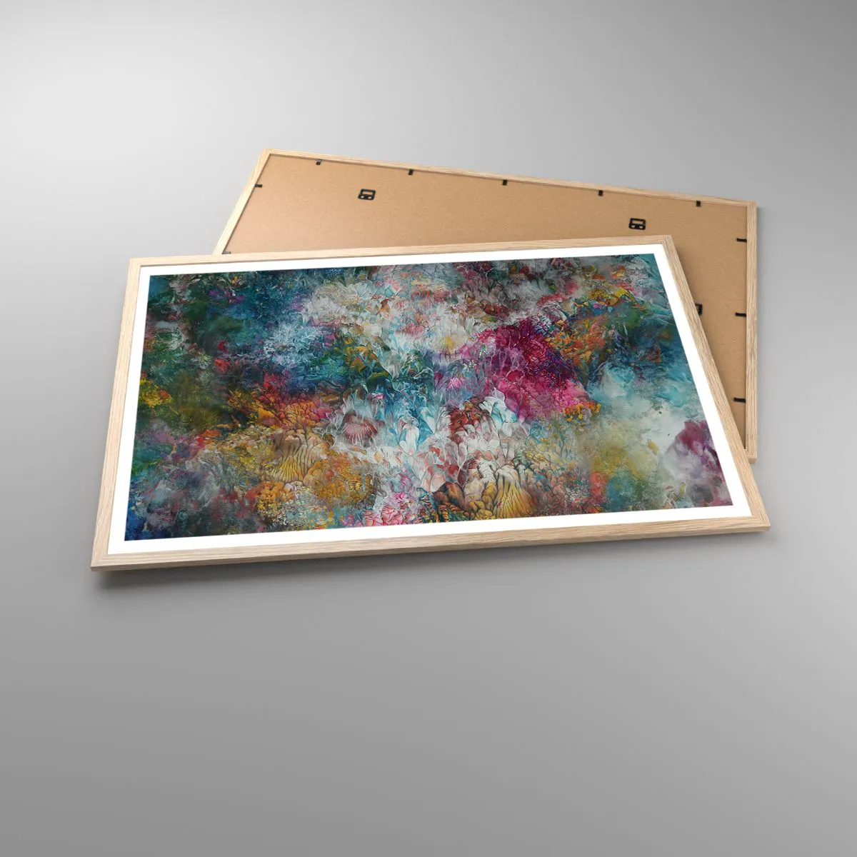 Poster in cornice rovere chiaro - In piena fioritura - 91x61 cm