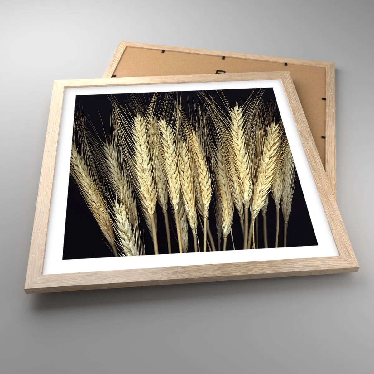 Poster in light oak frame - Rustic Magic - 40x40 cm