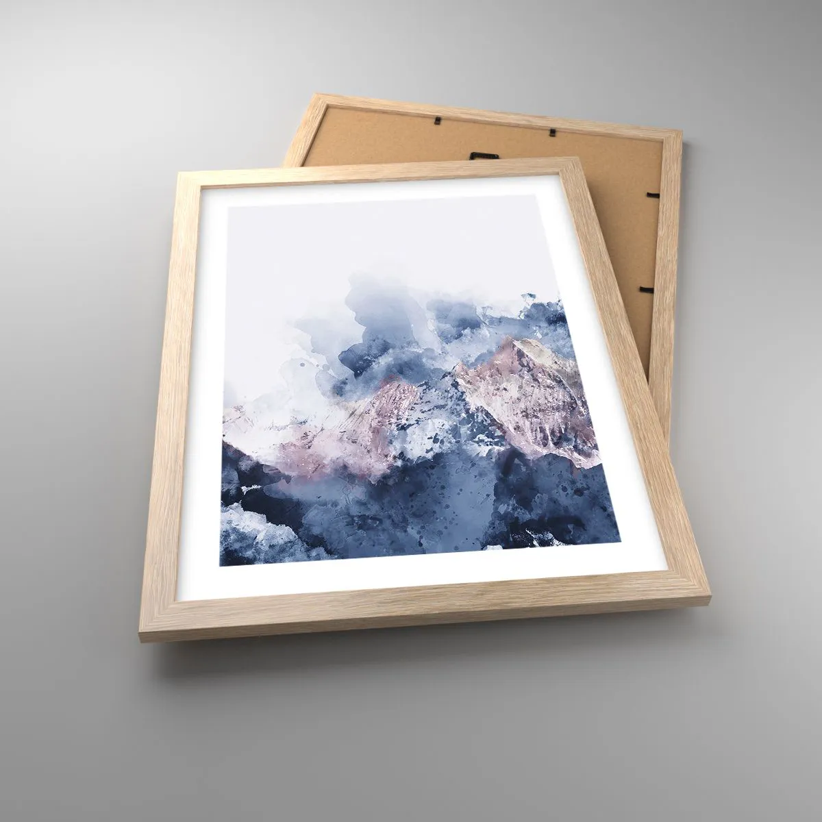 Poszter világos tölgy keretben - Ezek a csúcsok! - 30x40 cm