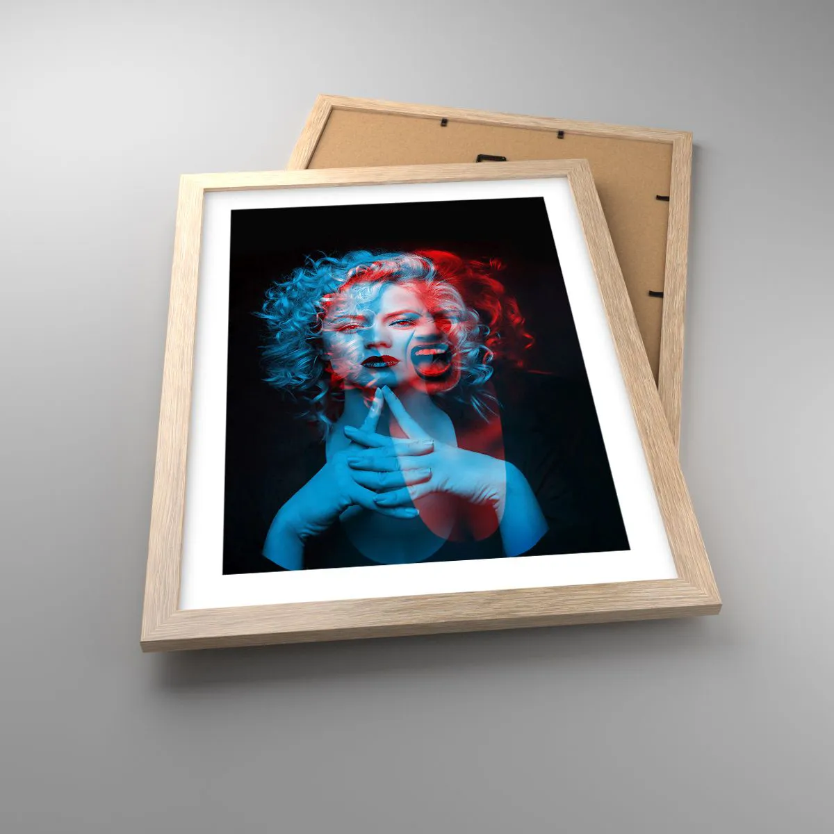 Affisch i ram av ljusek - Alter ego - 30x40 cm