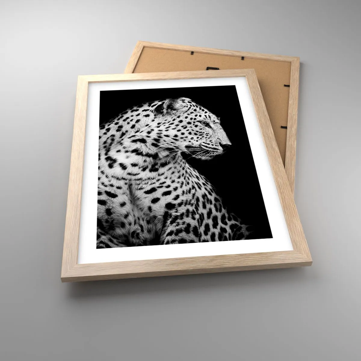 Affisch i ram av ljusek - Perfekt höger profil! - 30x40 cm