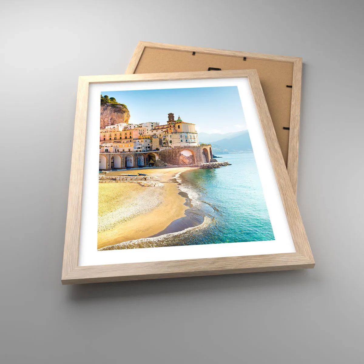 Poszter világos tölgy keretben - A hihetetlen város - 30x40 cm