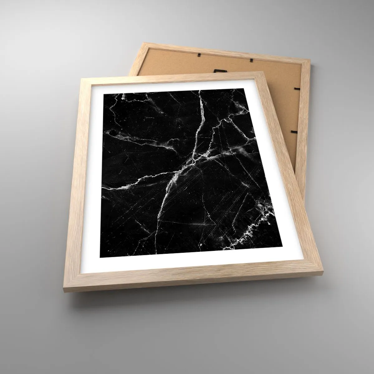 Poszter világos tölgy keretben - A kő titkos élete - 30x40 cm