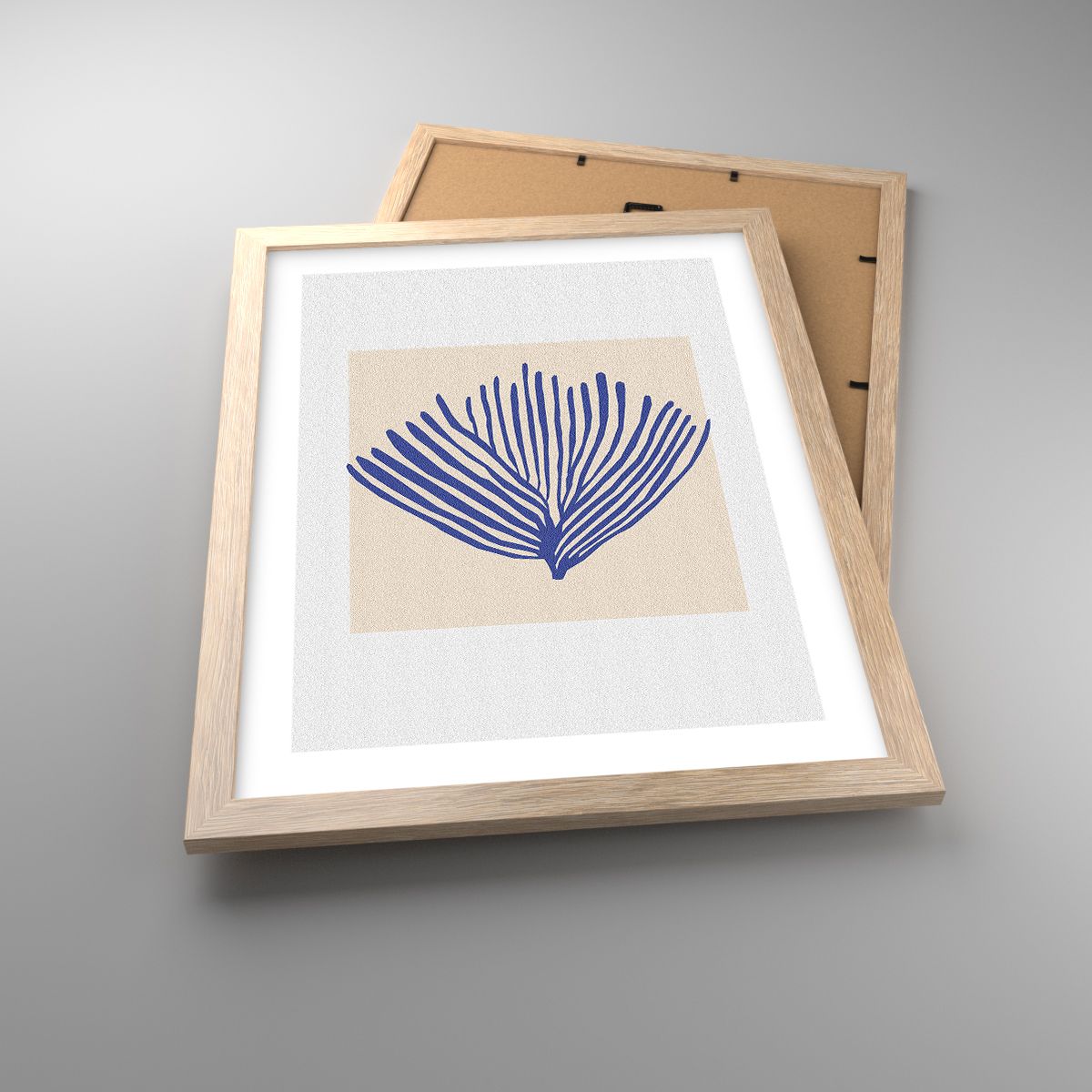 Poster Koralle, Poster Korallenriff, Poster Minimalismus