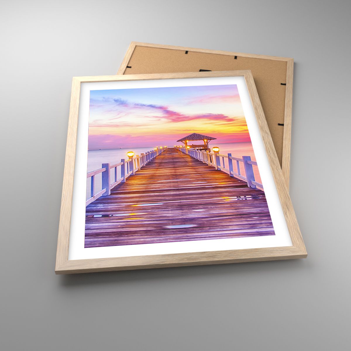 Affiche Paysage, Affiche Mer, Affiche Baie, Affiche Le Coucher Du Soleil, Affiche Horizon