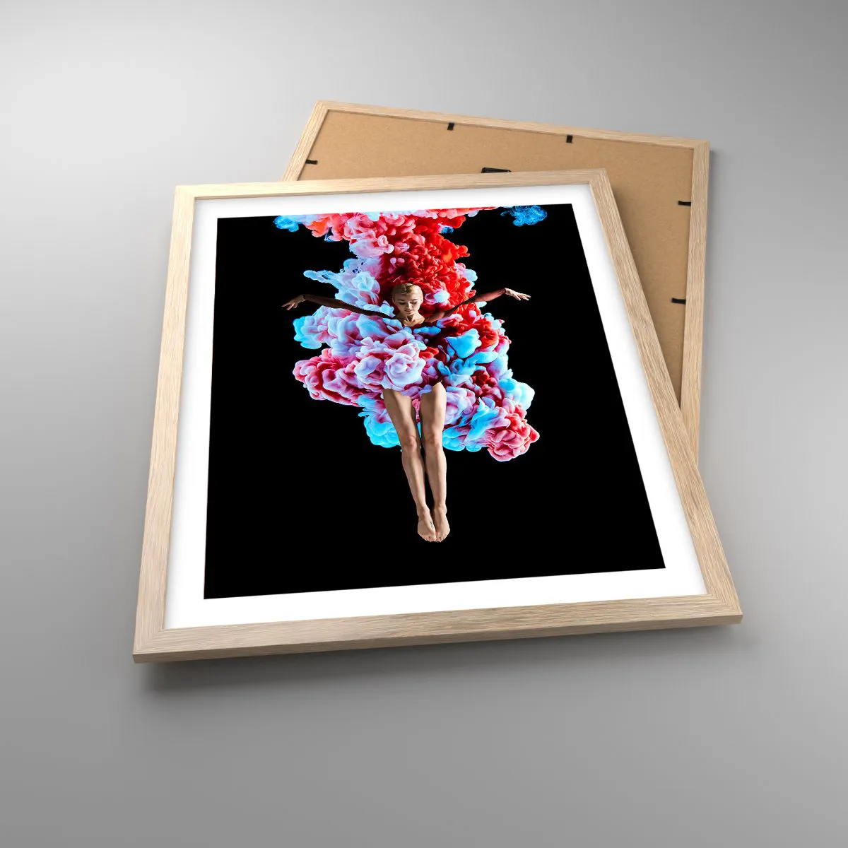 Poster in light oak frame - In Full Bloom - 40x50 cm