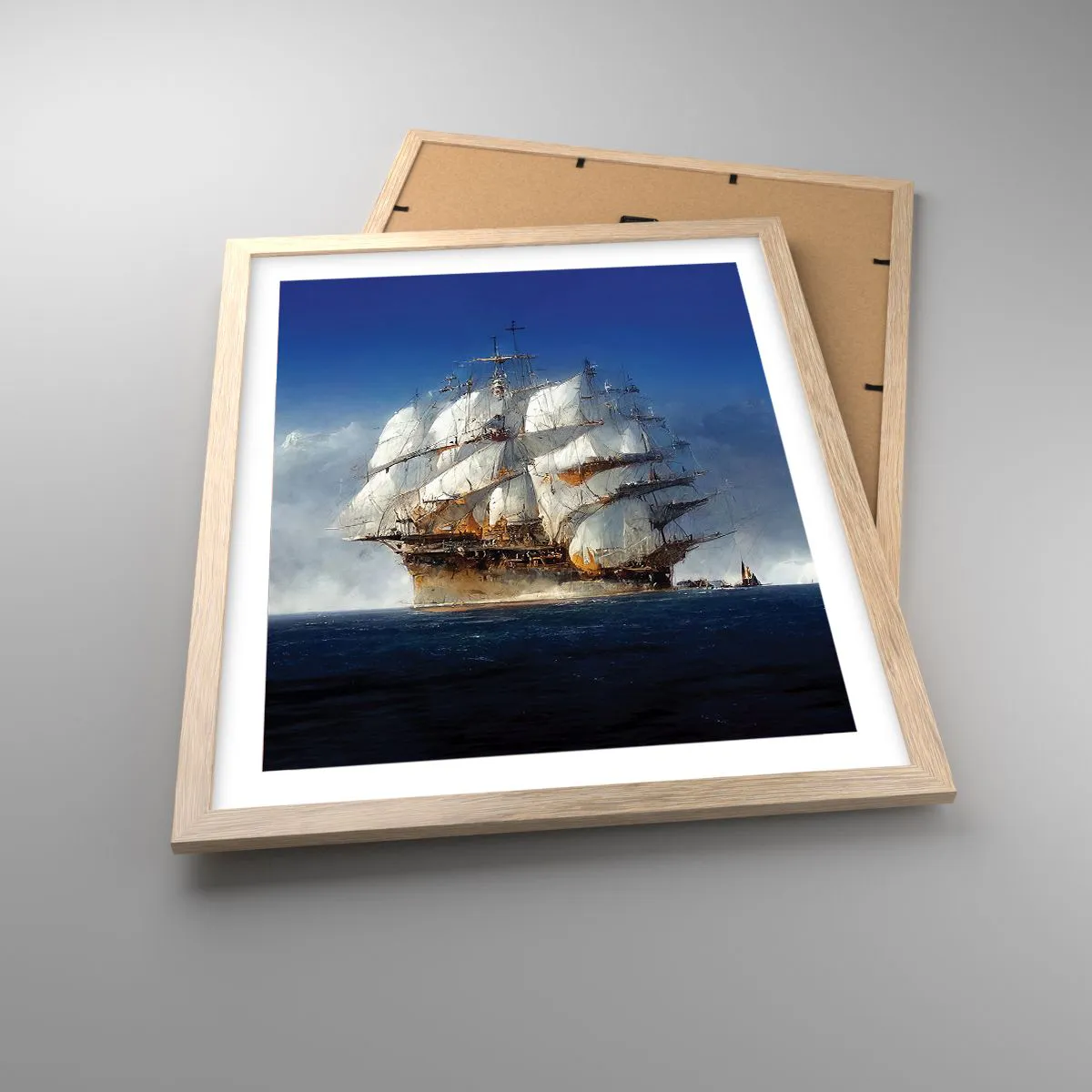 Plagát v ráme zo svetlého duba - The great glory! - 40x50 cm