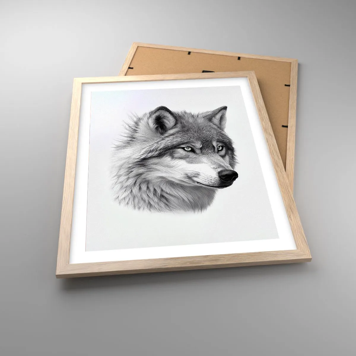 Poster in light oak frame - Alpha - Without a Doubt - 40x50 cm