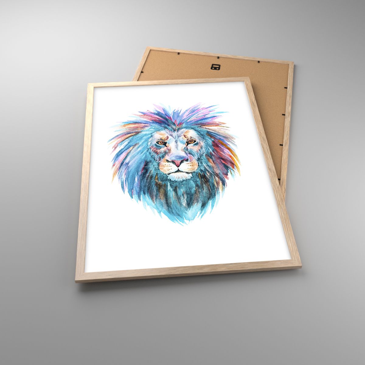 Poster Tiere, Poster Löwe, Poster Abstraktion, Poster Afrika, Poster Grafik