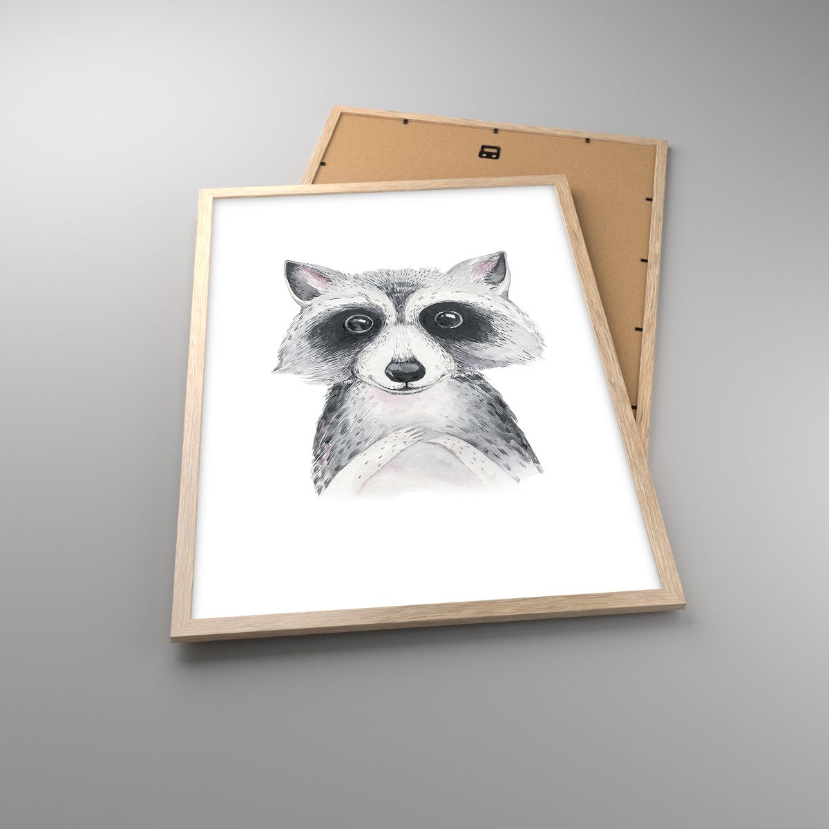 Poster For Children, Poster Animals, Poster Animal Fox, Poster Art, Poster Black And White