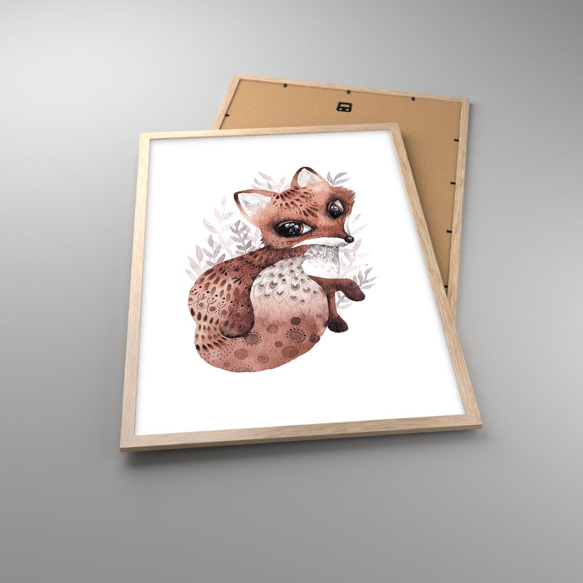 Plakaty Dla Dzieci, Plakaty Lis, Plakaty Bajka, Plakaty Akwarele, Plakaty Grafika