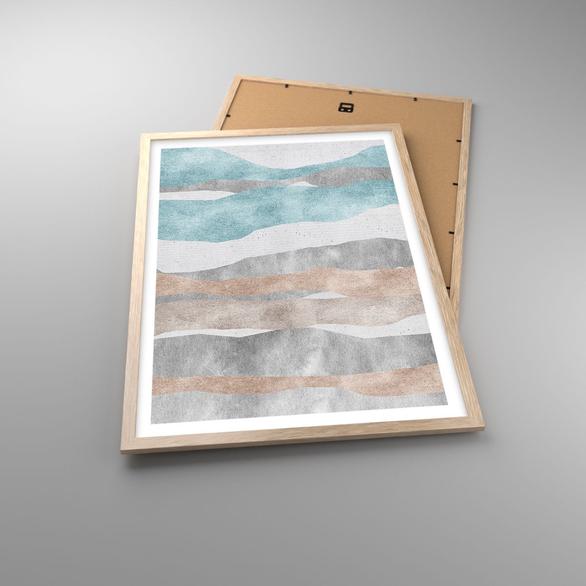 Affisch Pastell, Affisch Minimalistisk, Affisch Rader