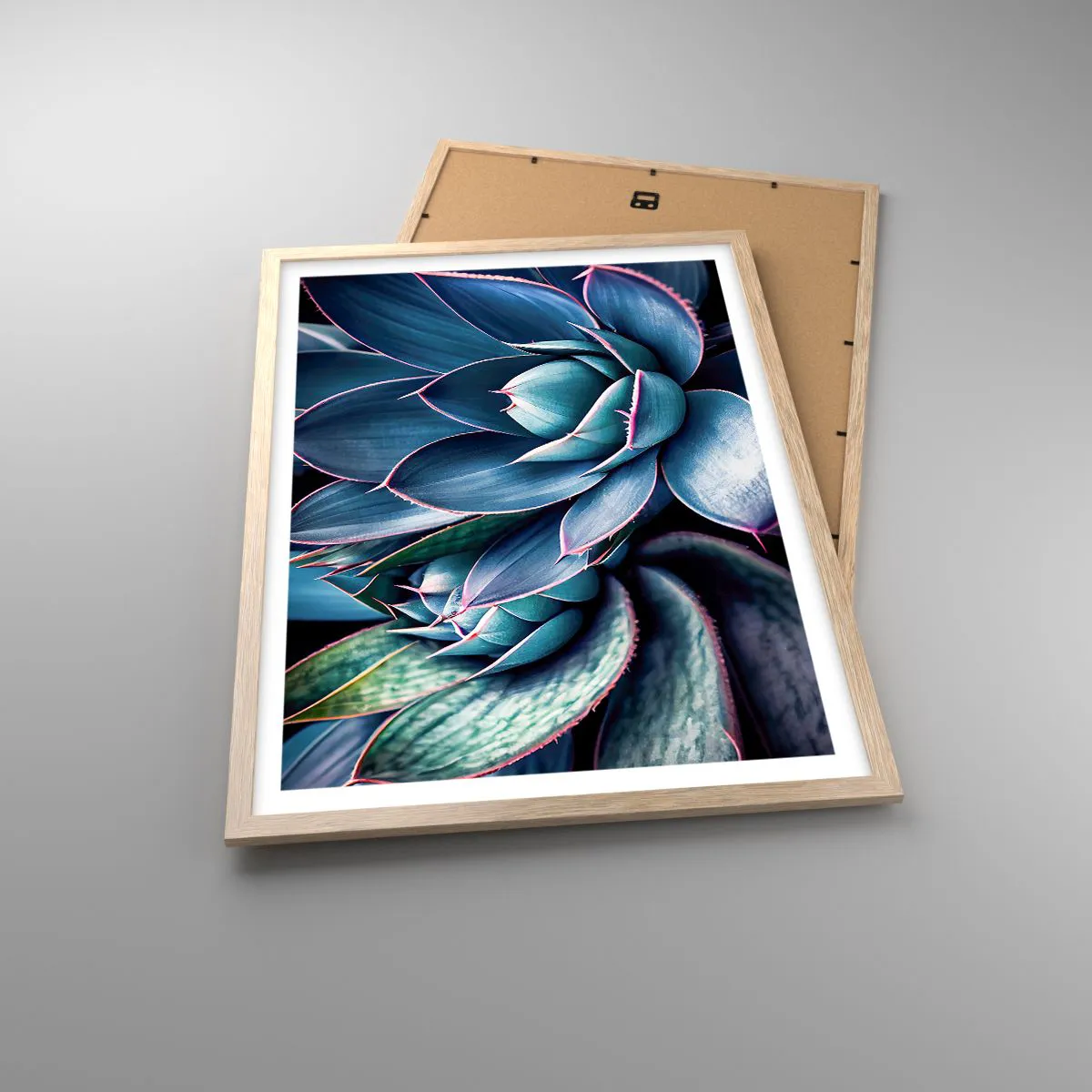 Affiche dans un chêne clair - Poster - Force vital - 50x70 cm