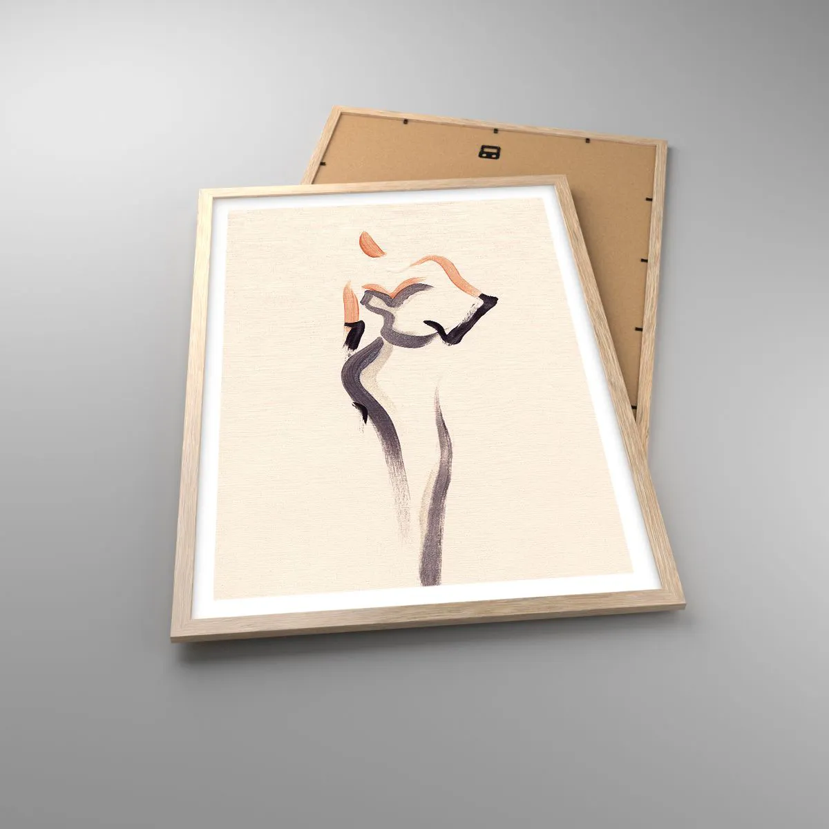 Póster en marco roble claro - De los años dorados de Hollywood - 50x70 cm