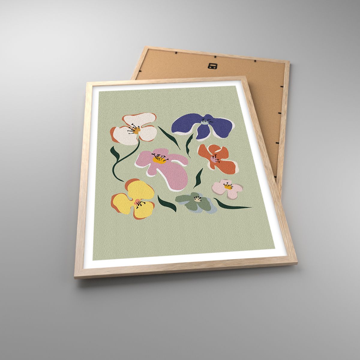 Affisch Blommor, Affisch Modern, Affisch Minimalism