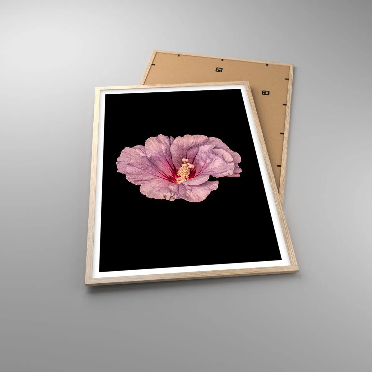 Poszter világos tölgy keretben - Egyenesen a szív felé - 61x91 cm