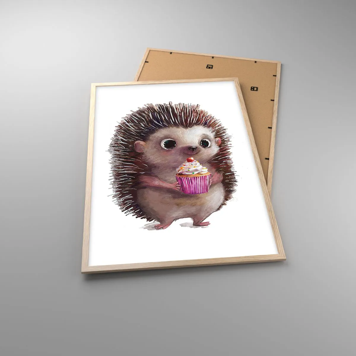 Poster in light oak frame - Everyday is Holiday - 61x91 cm