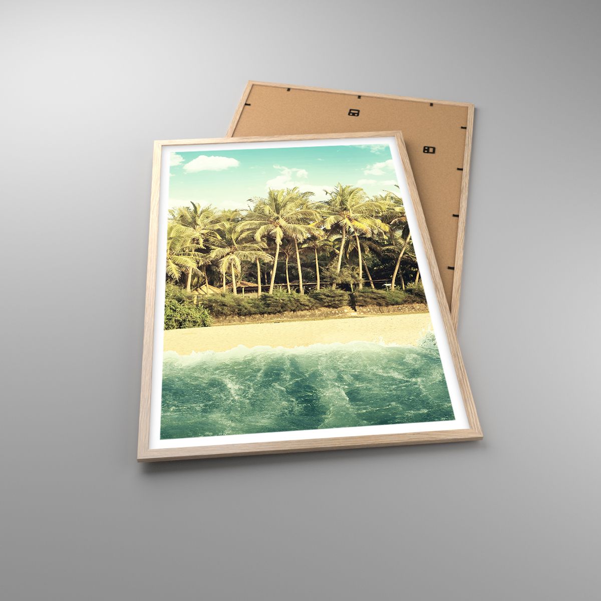 Poster Paesaggio, Poster Spiaggia, Poster Palma Da Cocco, Poster Mare, Poster Natura