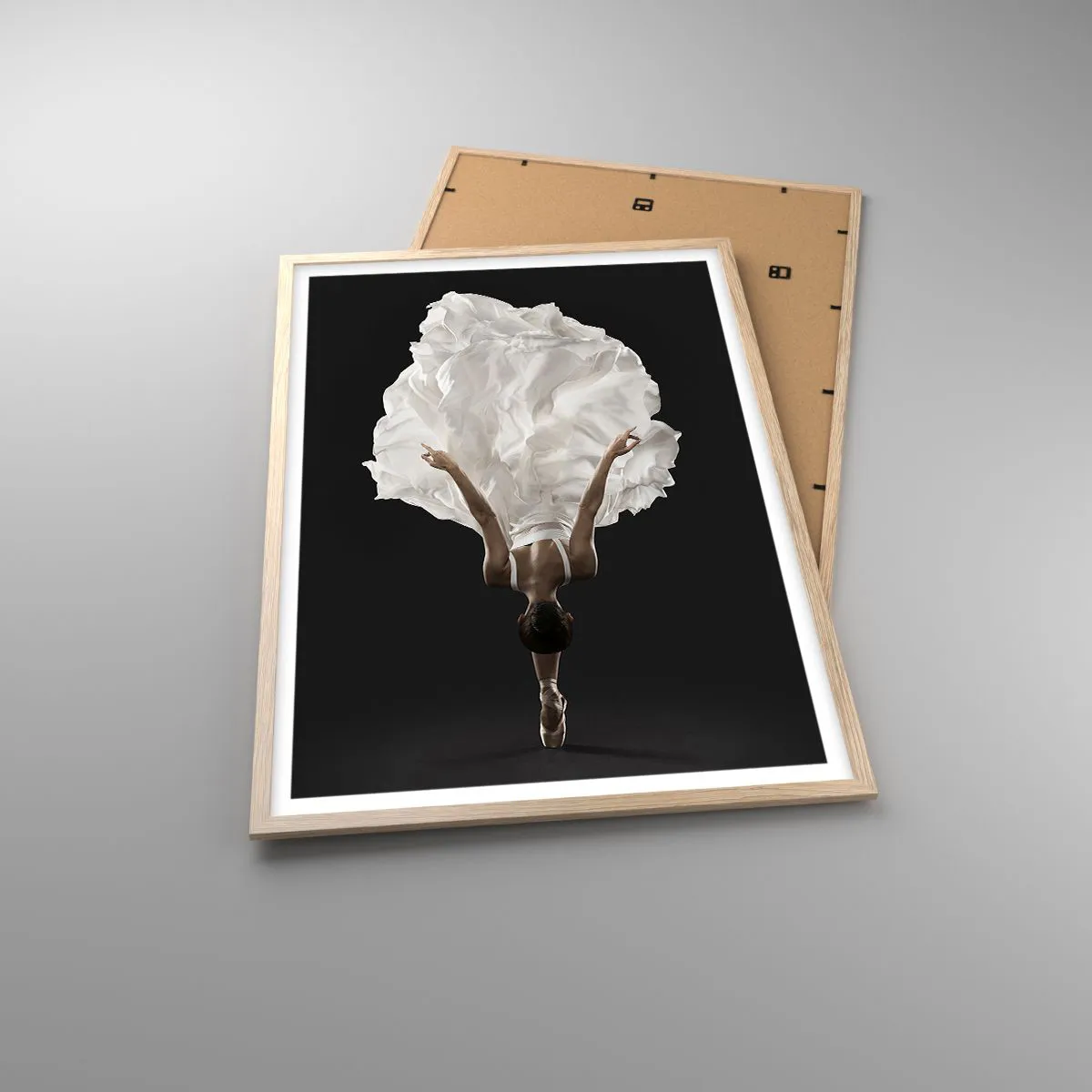 Plakát v rámu světlý dub - Jedinečná - 61x91 cm