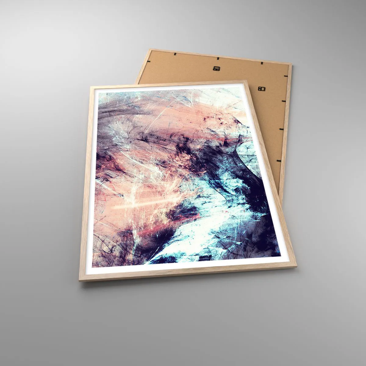 Plakat w ramie jasny dąb - Poczuj wiatr - 70x100 cm