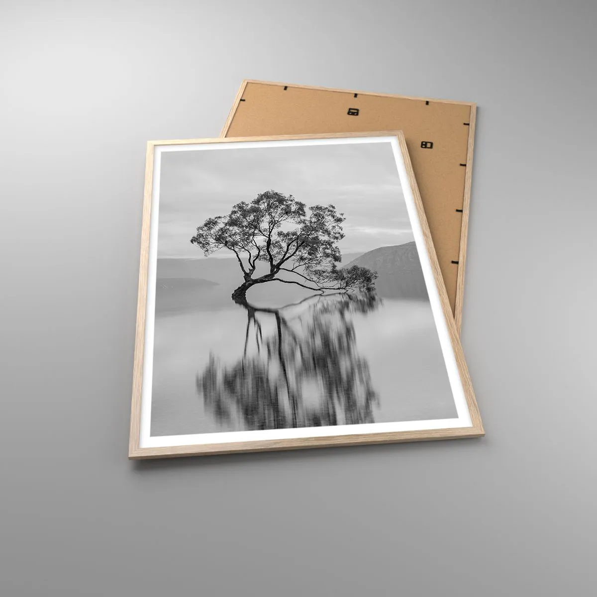 Plakat w ramie jasny dąb - Jest taki kraj - 70x100 cm