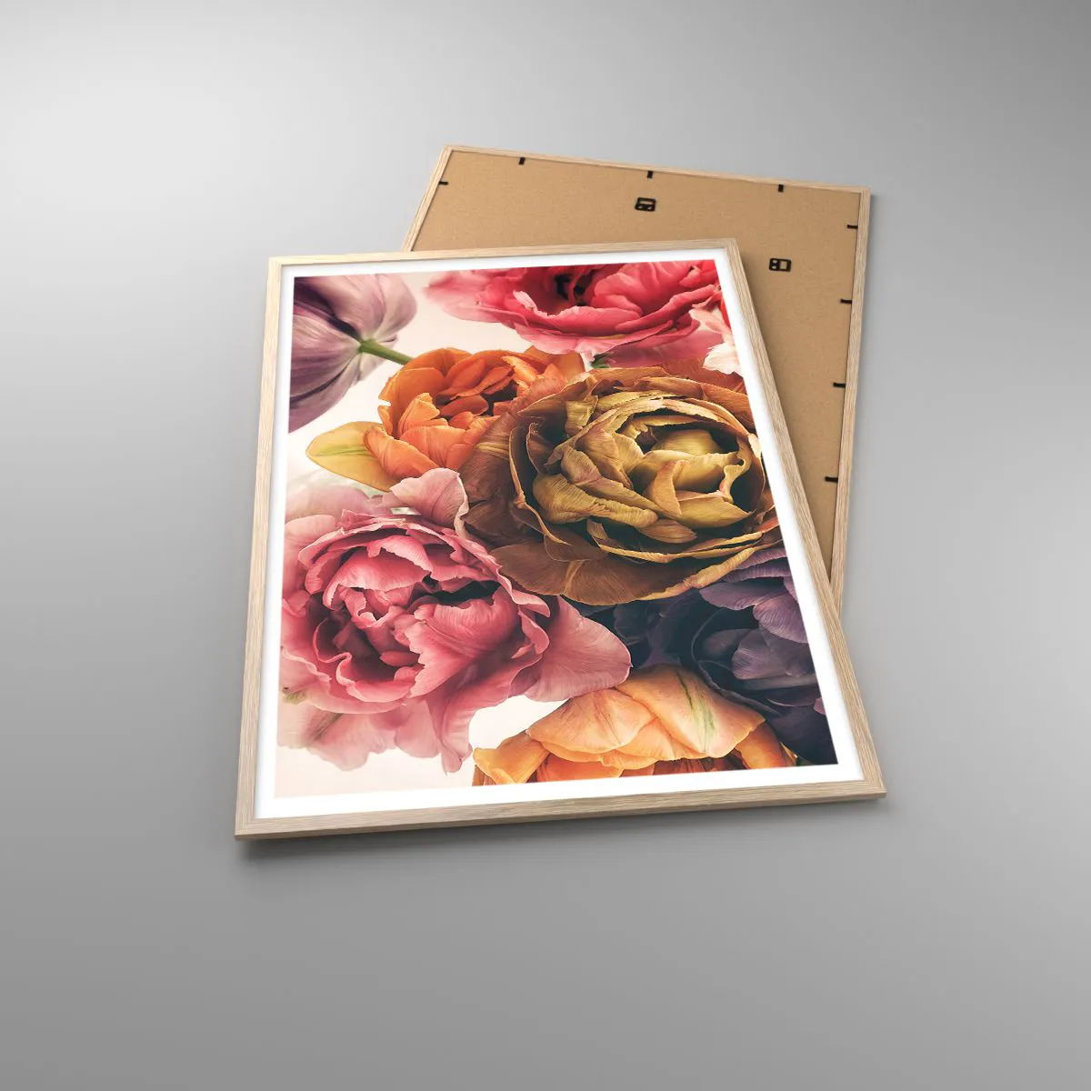 Poszter világos tölgy keretben - Az élet ünnepe - 70x100 cm