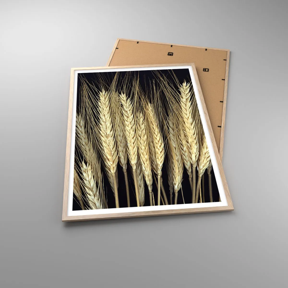 Poster in einem Rahmen aus heller Eiche - Rustikale Magie - 70x100 cm