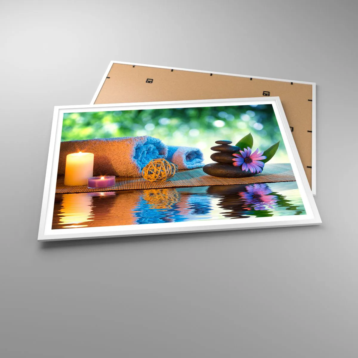 Poszter fekete keretben - Idő a testnek - 100x70 cm