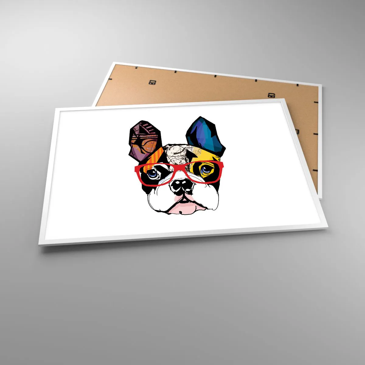 Poszter fekete keretben - Értelmiségi - 100x70 cm