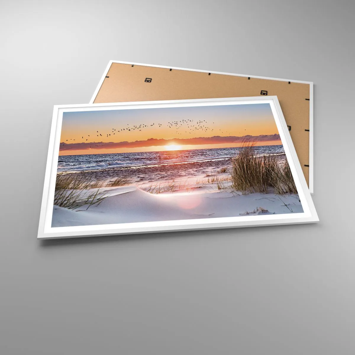 Poszter fekete keretben - Vízszintes táj - 100x70 cm