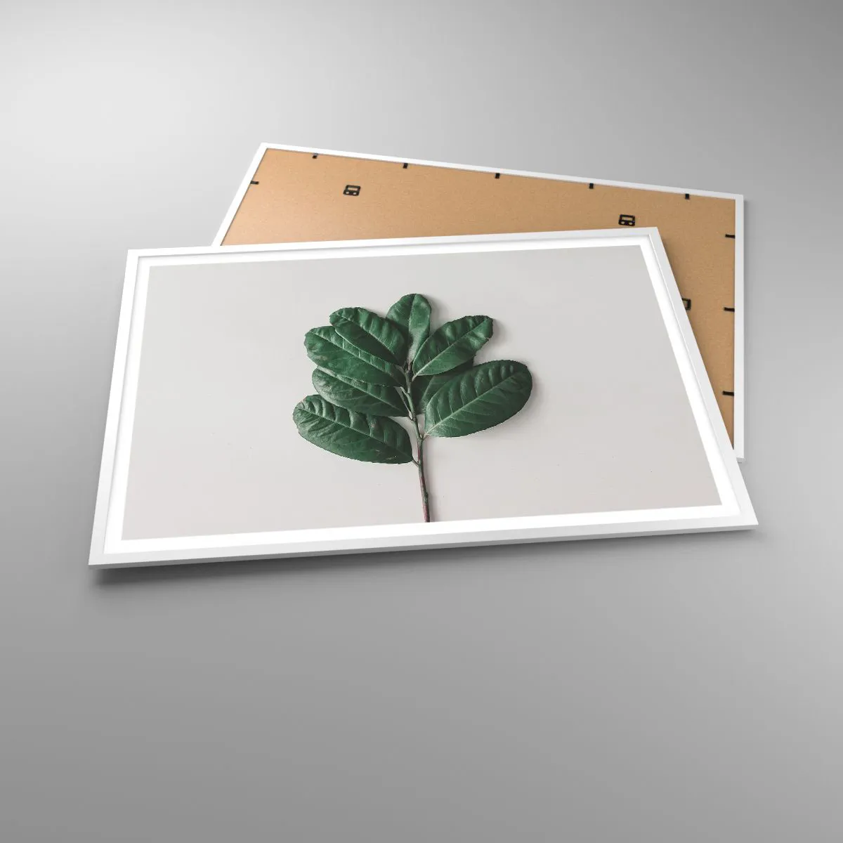 Poszter fekete keretben - Rajz csak a természetről - 100x70 cm