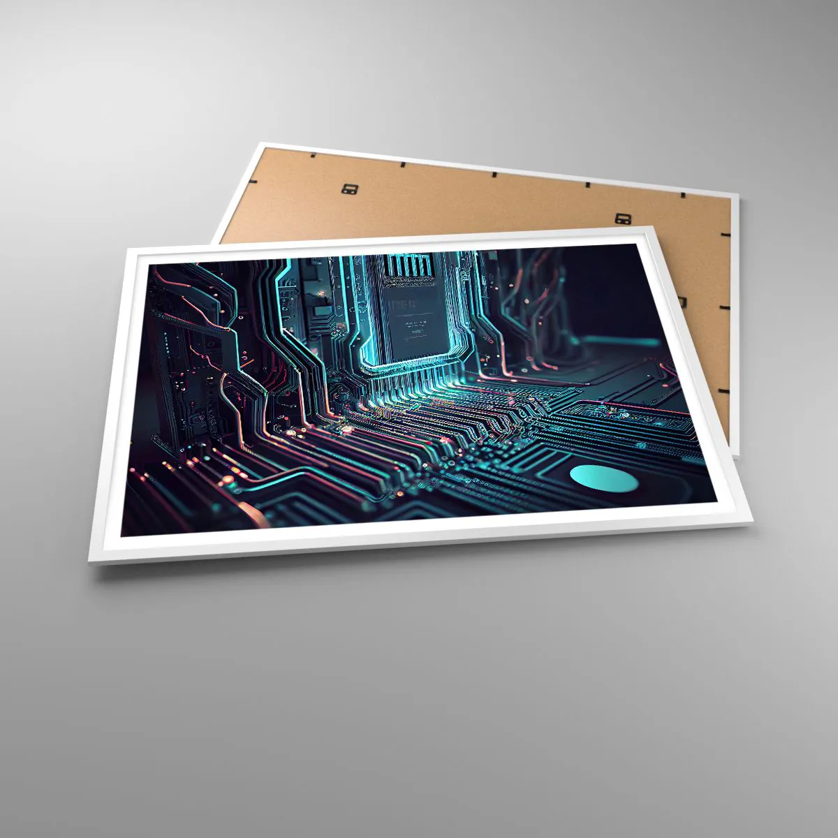 Poszter fekete keretben - Úgy gondolom... - 100x70 cm