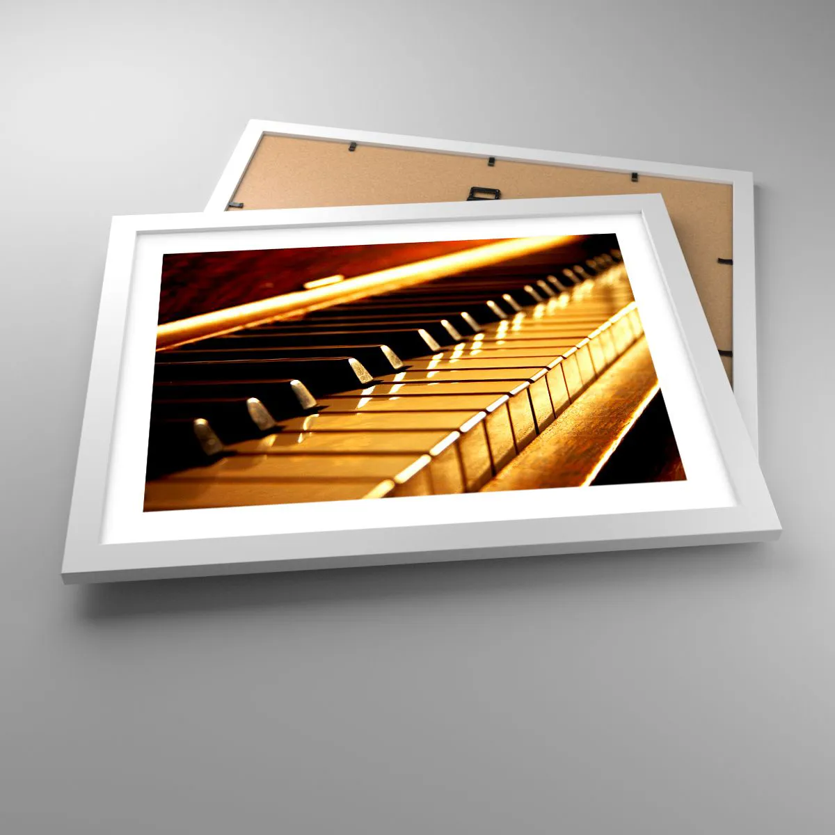 Affiche dans un cadre blanc - Poster - Des possibilités infinies - 40x30 cm