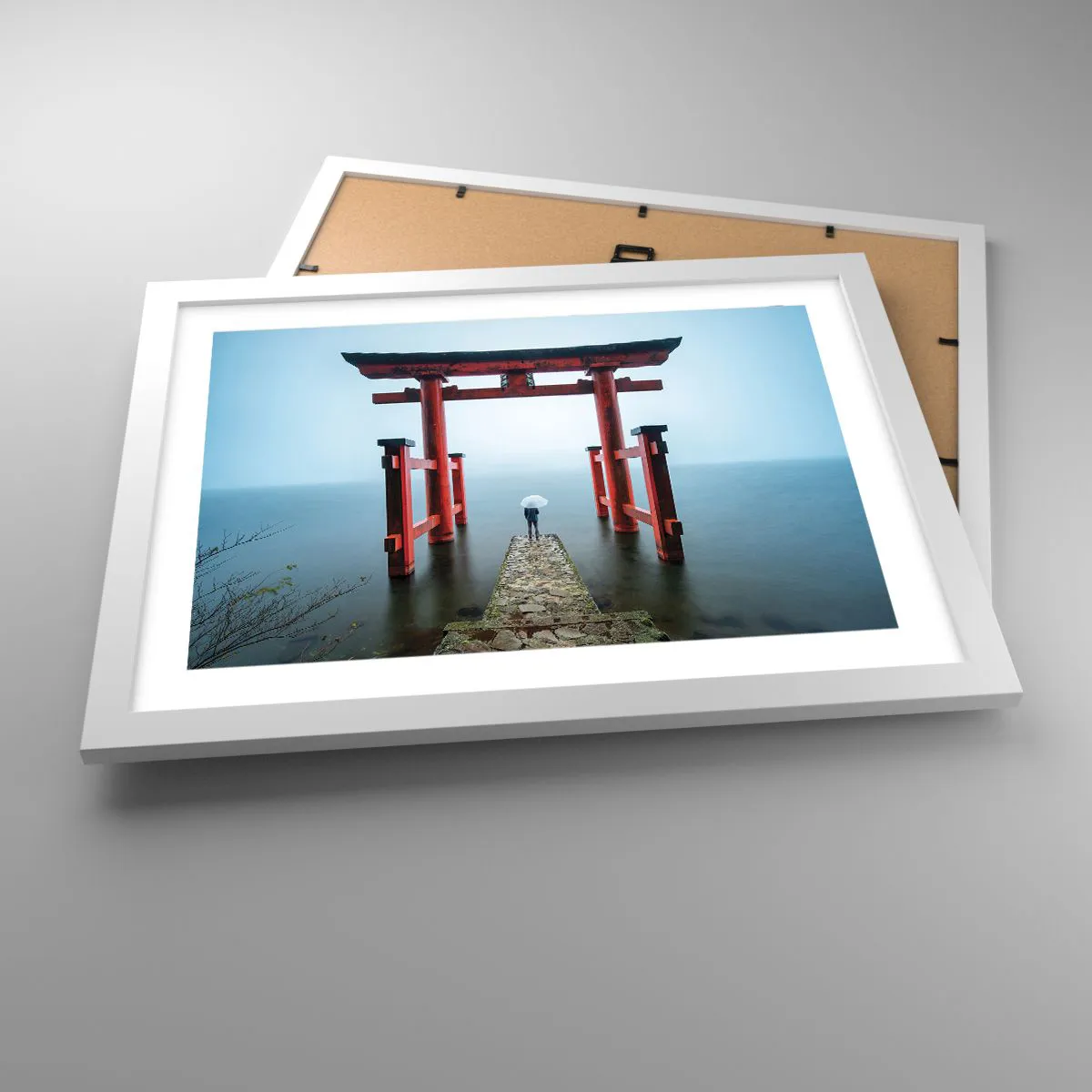 Poster in white frmae - Japanese Musings - 40x30 cm