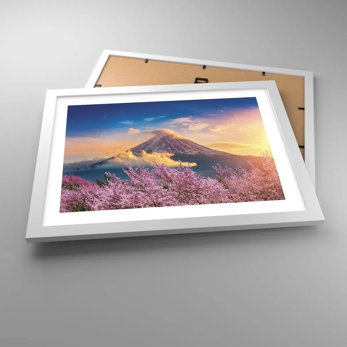 Poster in white frmae - Japanese Sanctity - 40x30 cm