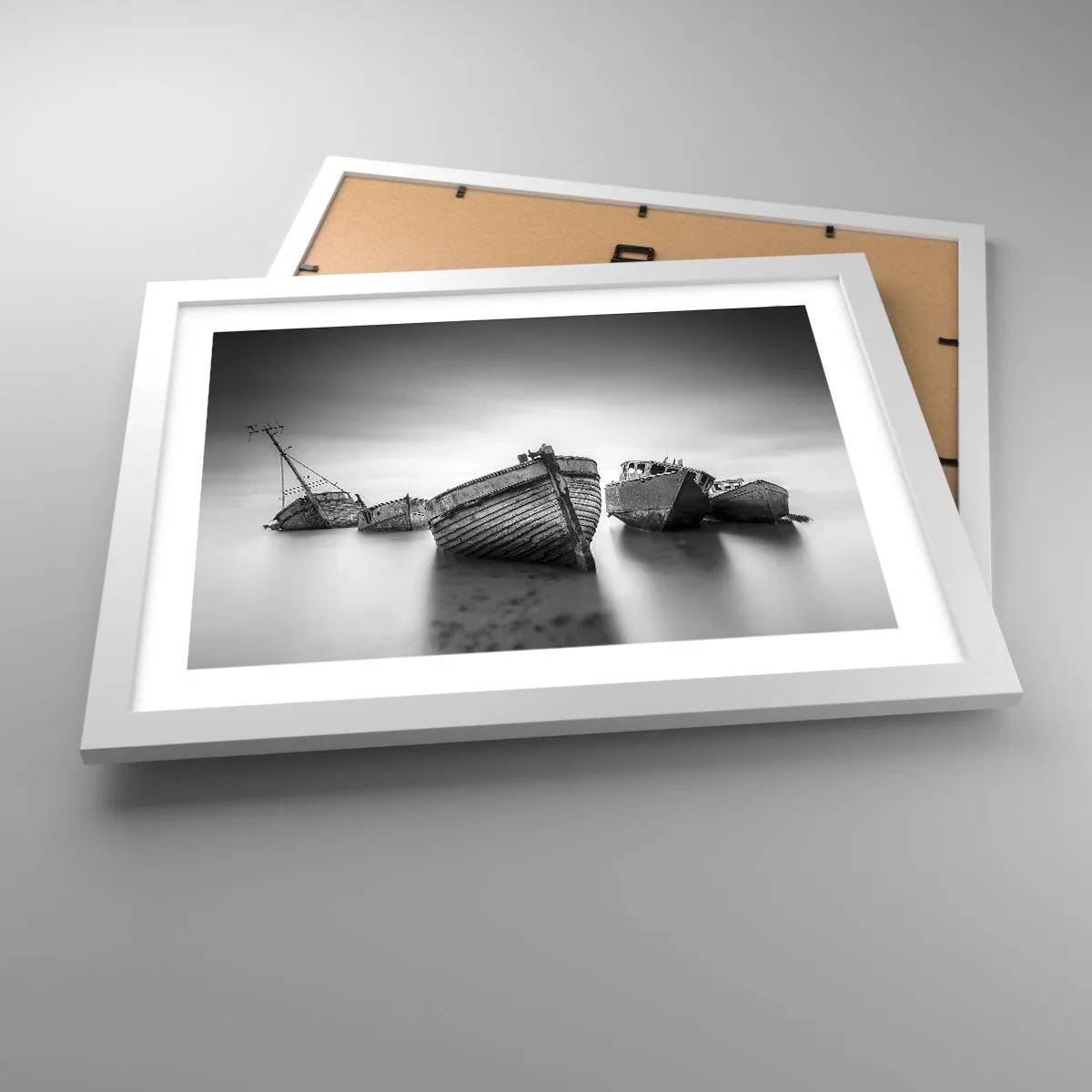 Affiche dans un cadre blanc - Poster - Cùest déjà un souvenir... - 40x30 cm