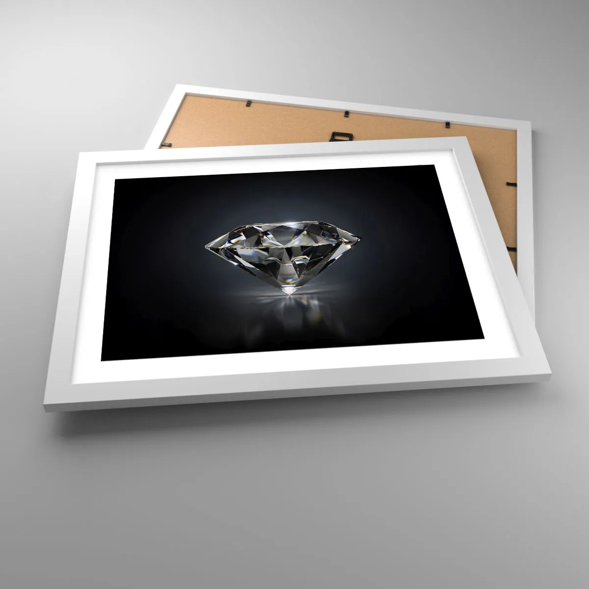 Plakát v bílém rámu - Best girls friend - 40x30 cm