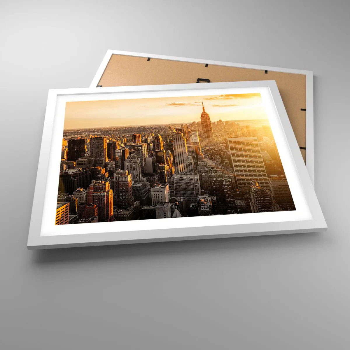 Affisch i vit ram - Växa i solskenet - 50x40 cm