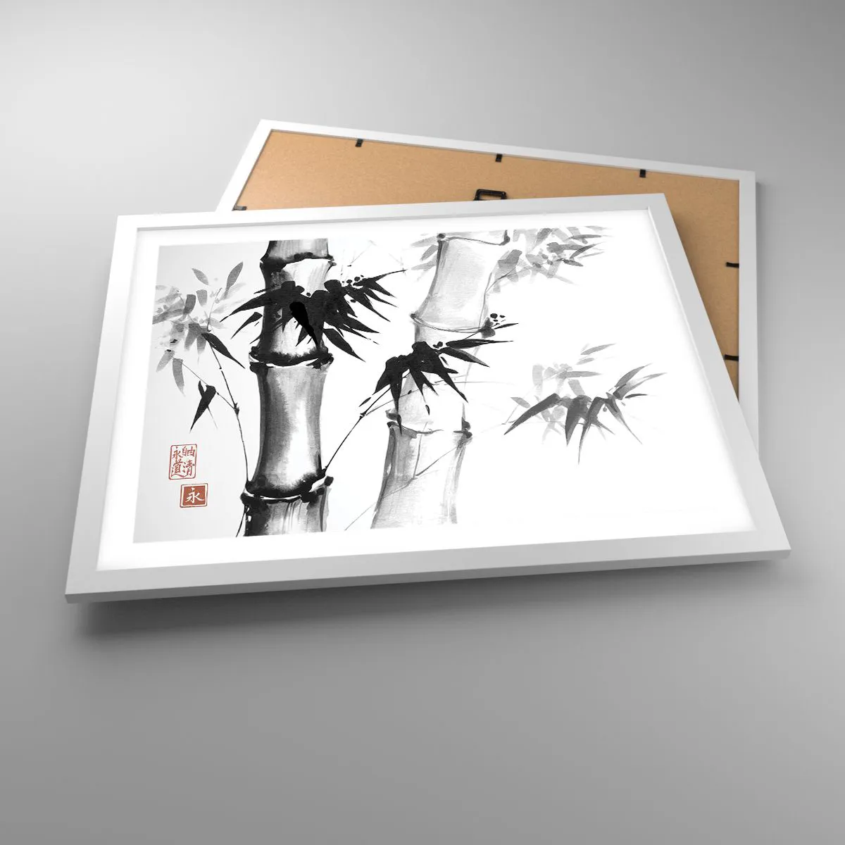 Poster in einem weißen Rahmen - Dem Orient ganz nah - 50x40 cm