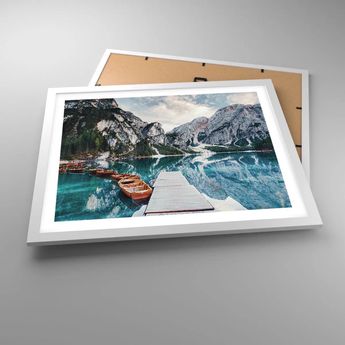 Poster in white frmae - We Will Show You Beauty - 50x40 cm