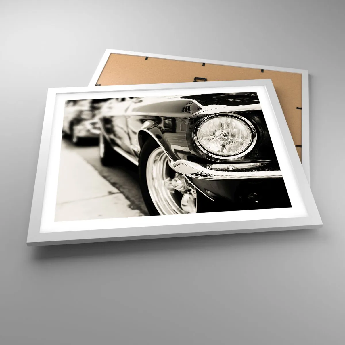 Poster in white frmae - Lasting Shine - 50x40 cm