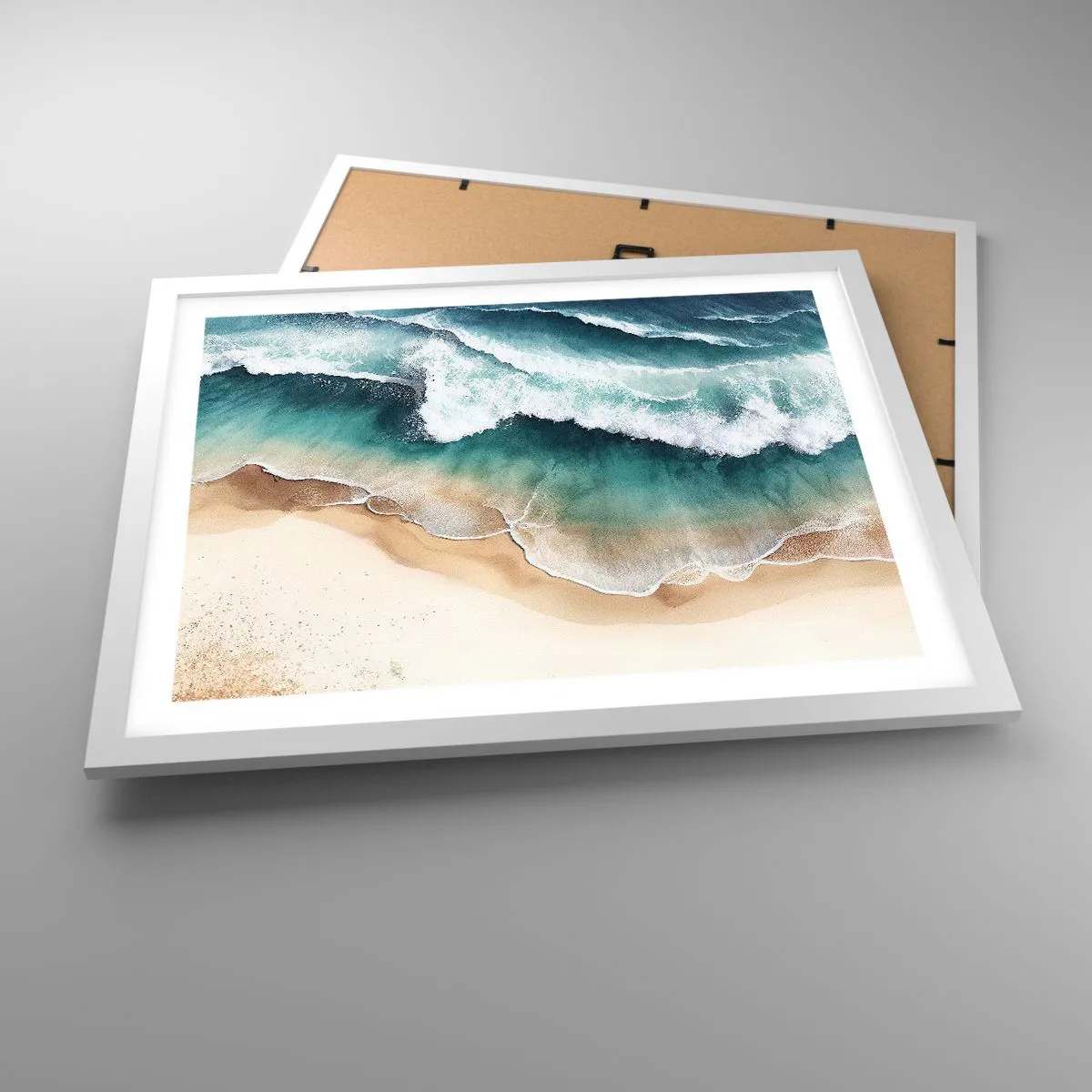 Poster in white frmae - Eternal Encounter - 50x40 cm