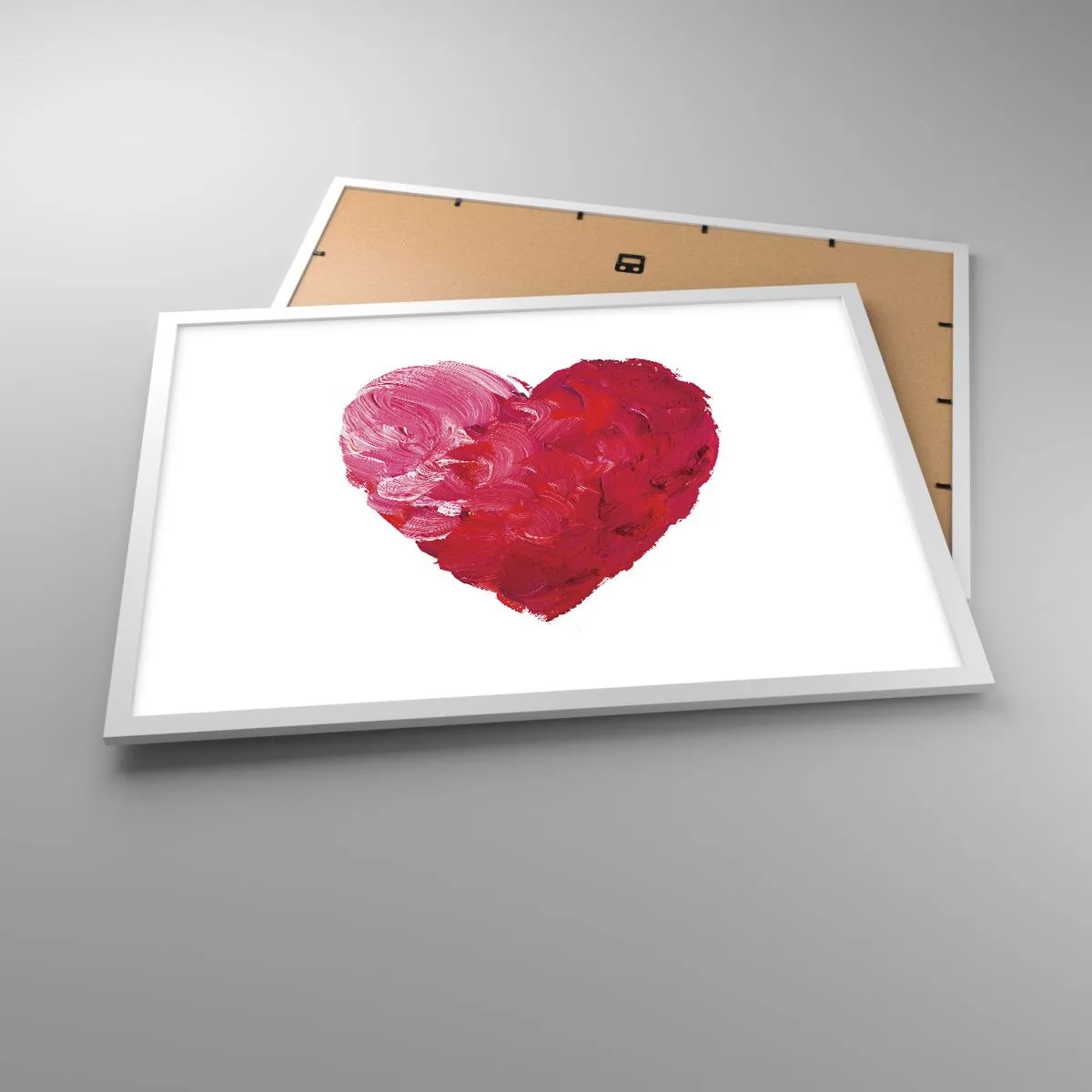 Affisch i vit ram - All you need is love - 70x50 cm