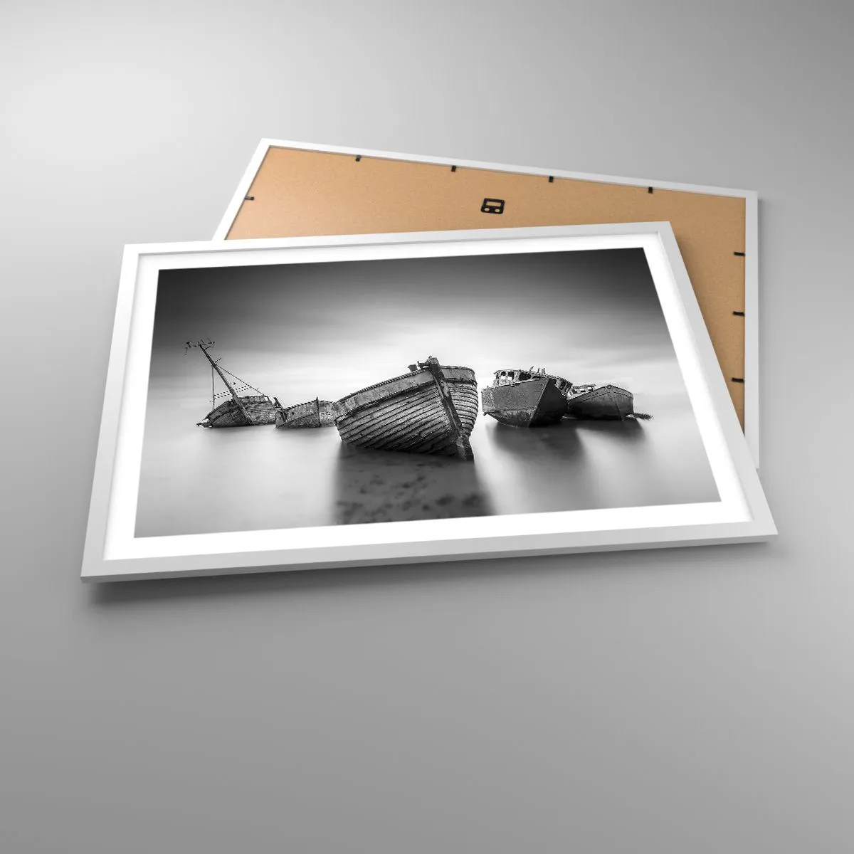 Poszter fekete keretben - Csak emlékek... - 70x50 cm