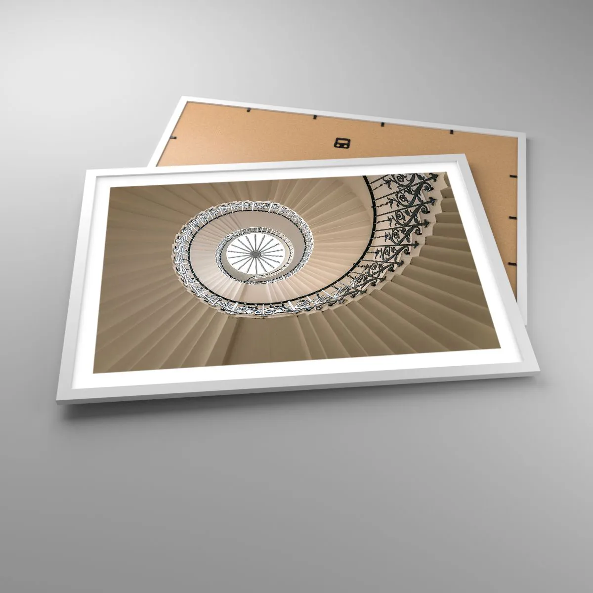 Affisch i vit ram - I musslans mitt - 70x50 cm