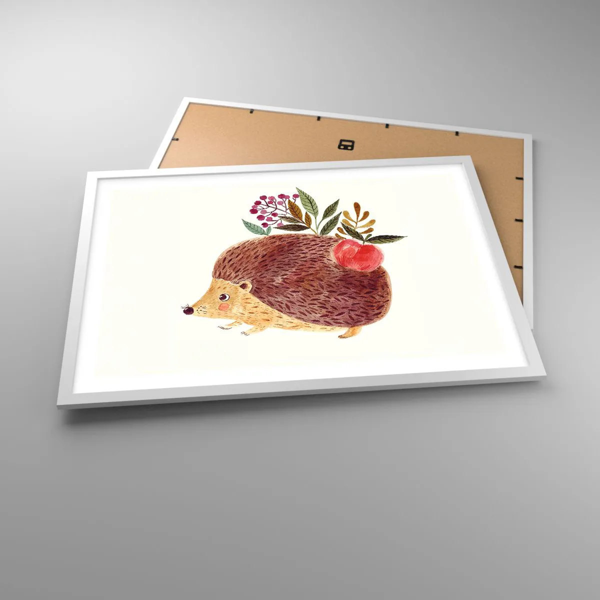 Poster in einem weißen Rahmen - Und dann magst du mich schon - 70x50 cm