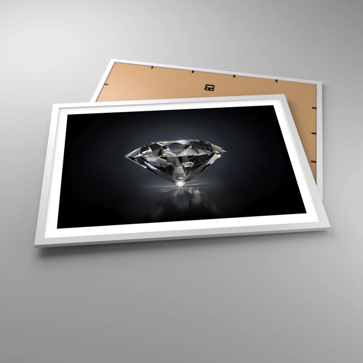 Plakát v bílém rámu - Best girls friend - 70x50 cm