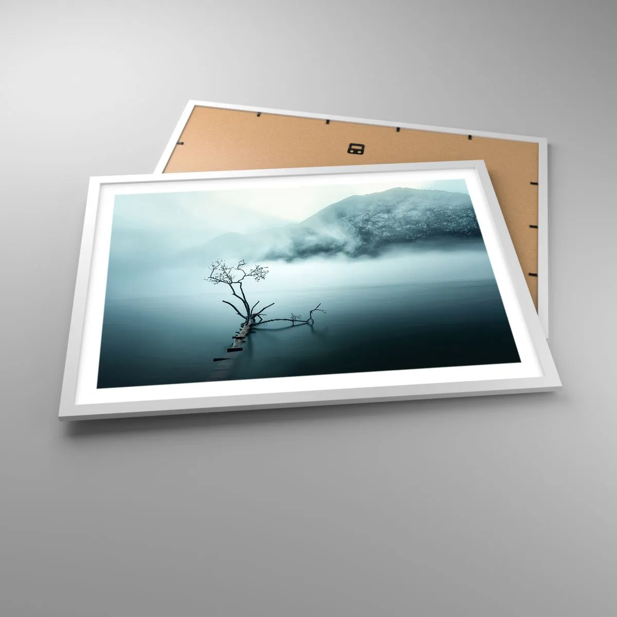 Poster in white frmae - From Water and Fog - 70x50 cm
