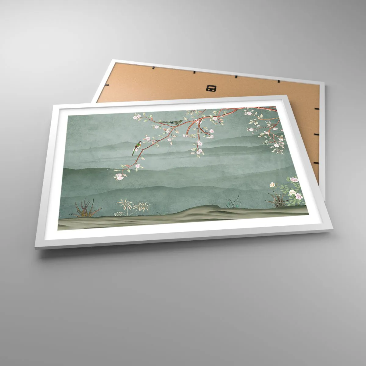 Poszter fekete keretben - Tavasz, ah, te vagy az - 70x50 cm